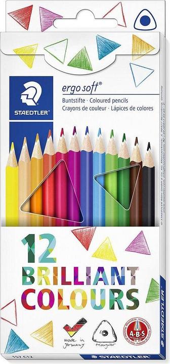 Immagine prodotto Staedtler Matite colorate 'ergosoft (Multicolore, 12 x)