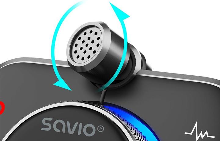 Actual product image Savio FM transmitter