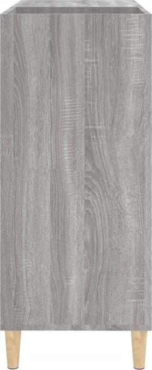 Produktbild VidaXL Plattenschrank Grau Sonoma 84,5x38x89 cm Holzwerkstoff