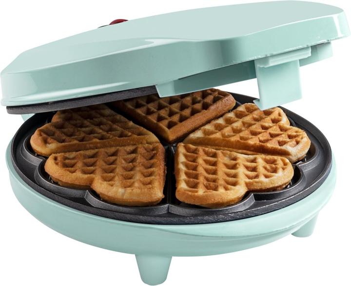 Actual product image Bestron ASW217M Waffle maker 5 waffle(s) mint color