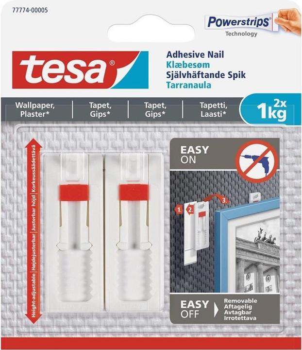 Actual product image tesa 77774 MOUNTING SYSTEM. 2X1KG