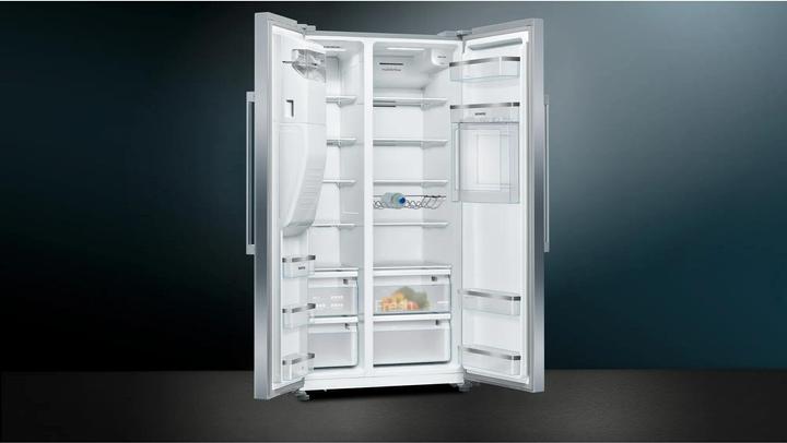 Immagine prodotto Siemens iQ500, Amerikanischer Side by Side, 178.7 x 90.8 cm, Edelstahl antiFingerprint, KA93GAIDP (560 l)
