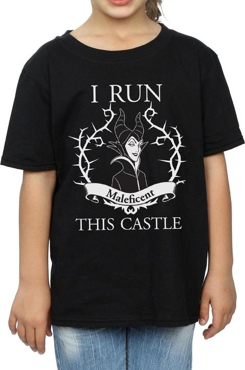 Image du produit Maleficent - T-shirt RUN THIS CASTLE - Fille (116)