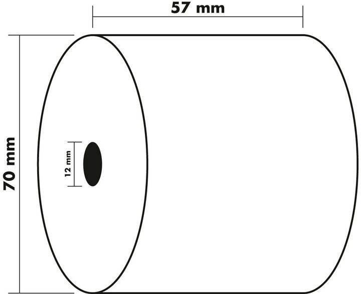 Produktbild Exacompta Kassenrolle