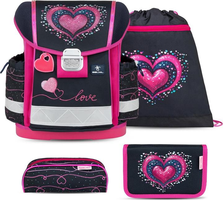 Produktbild Belmil CLASSY Schulrucksack-Set Dark y (19 l)