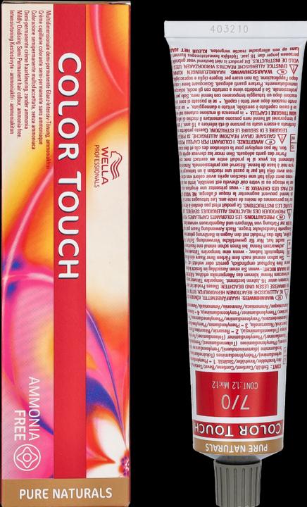 Actual product image Wella Colour Touch Pure Naturals (7/0 medium blonde)