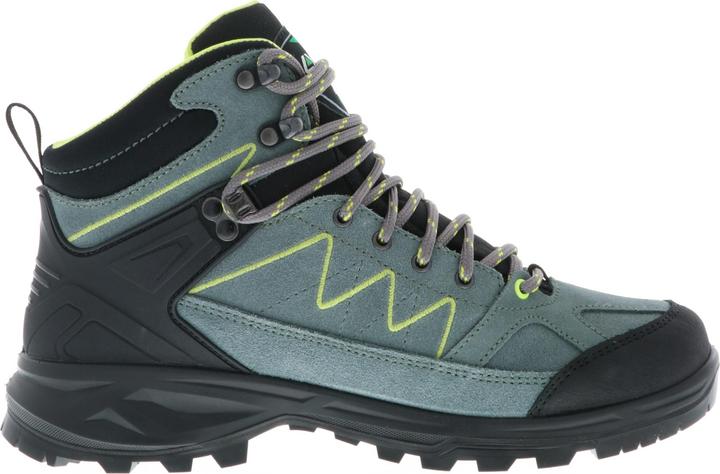 Produktbild Lytos Damen Wanderschuhe Trekkingschuhe Outdoorschuhe Vibram Sohle petrol/grün/schwarz (37)