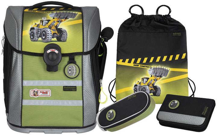 Produktbild Mc Neill Schulranzen-Set ERGO McAir 964720600 BULLDOZER 4-teilig (20 l)