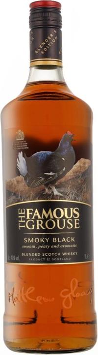 Actual product image The Famous Grouse SMOKY BLACK Blended Scotch Whisky 40% Vol. 1l (Blended Whisky)