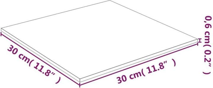 Produktbild VidaXL Gilla (30 x 30 cm)
