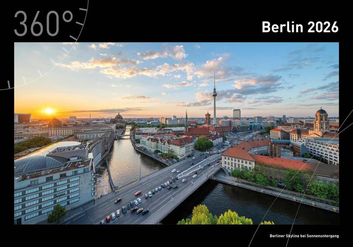 Produktbild Berlin Premiumkalender 2026 (50 x 35 cm, Harter Einband, Deutsch)