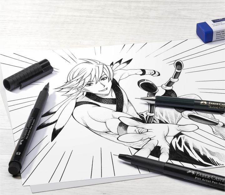 Image du produit Faber-Castell Set de départ Manga (Noir, 19 x)