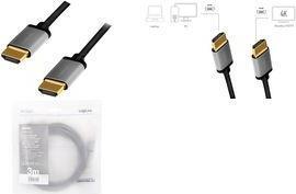 Productafbeelding LogiLink CHA0100 HDMI kabel HDMI type A (standaard) (1 m, HDMI)