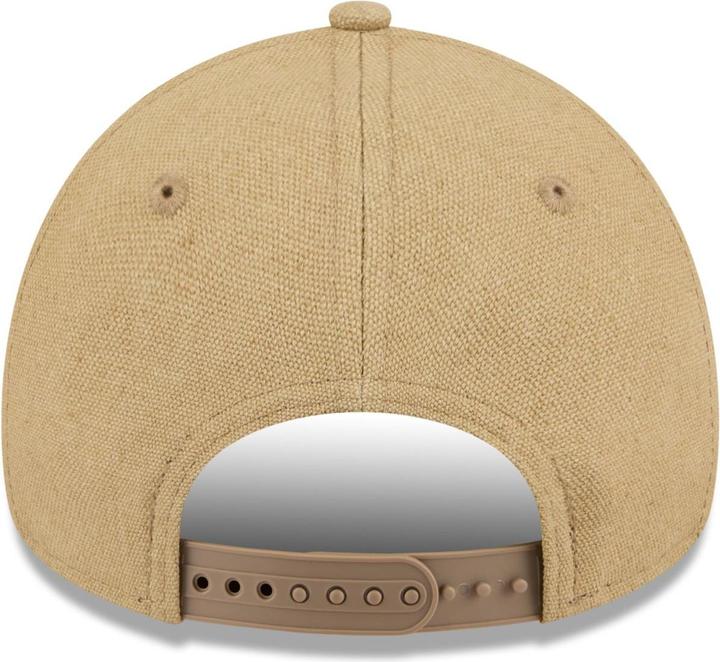 Produktbild New Era A-Frame Trucker Leinen Cap - Chicago Bulls beige (One Size)
