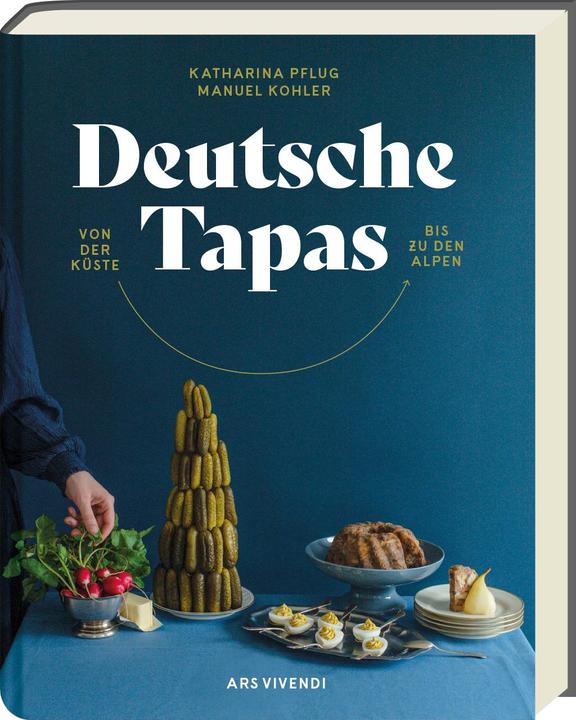 Image du produit Deutsche Tapas - Von der Küste bis zu den Alpen (Allemand, Manuel Kohler, Katharina Pflug, 2024)