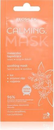Actual product image Floslek Fos-Lek-Kaling mask segmented face, neck cut-out, 6 ml (6 ml)
