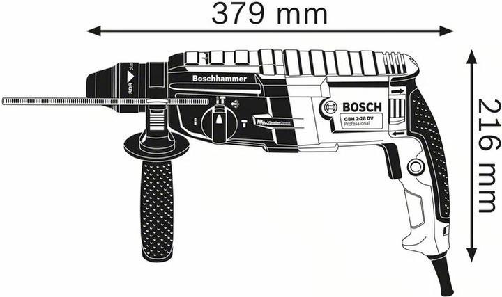 Immagine prodotto Bosch Professional Martello rotante con SDS plus GBH 2-28, L-BOXX (Corrente elettrica)