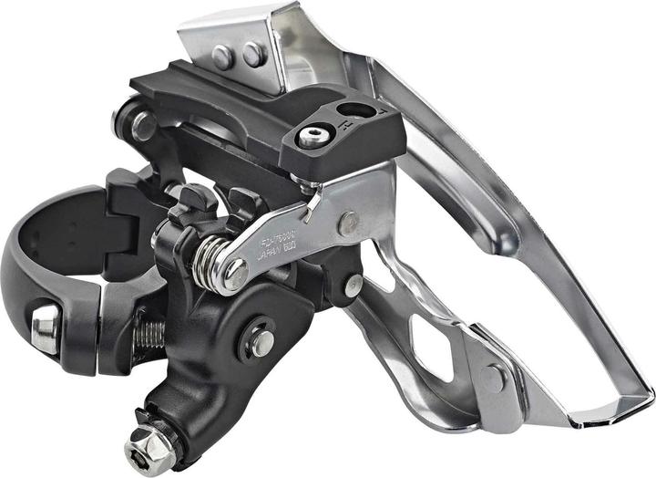 Actual product image Shimano Deore Trekking FD-T6000 front derailleur 3x10 clamp deep Top Swing
