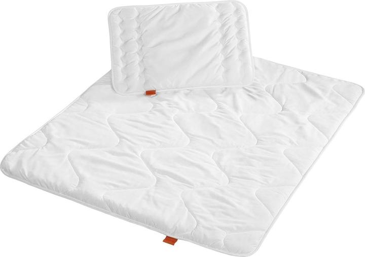 Produktbild Milkii Duvet Steppdecke 135 x 100 cm + Flachkissen 40 x 60 cm (135 x 100 cm)