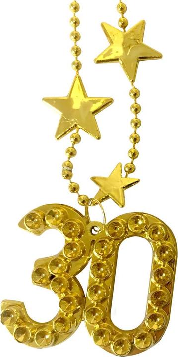 Immagine prodotto Folat Collana color oro 30 anni (Materiale sintetico)