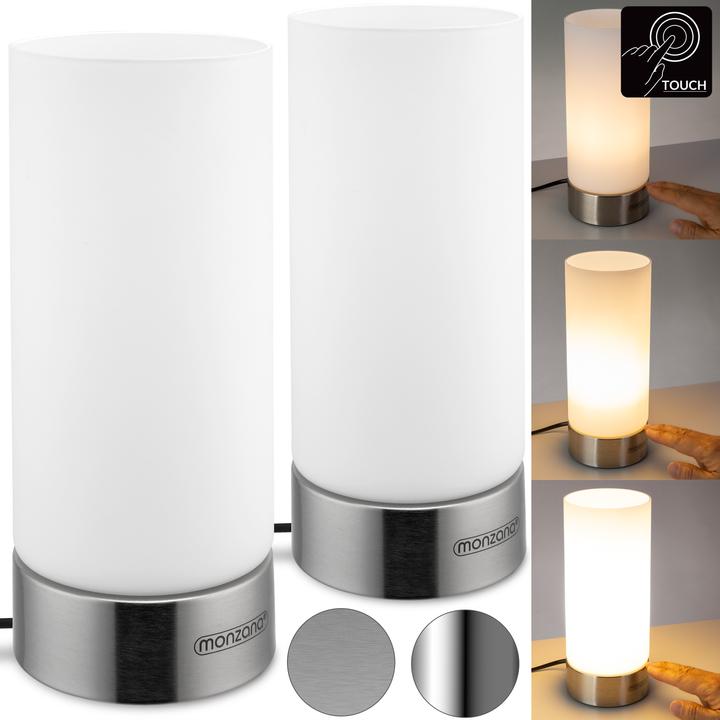 Image du produit Monzana 2 lampes de table (E14)