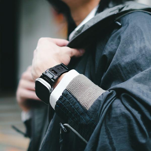Actual product image Skinarma Band Titon Apple Watch Ultra 49mm black