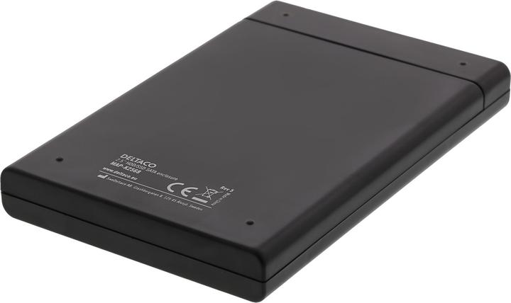 Actual product image Deltaco external hard drive enclosure, 2.5 "SATA HDD (2.5")
