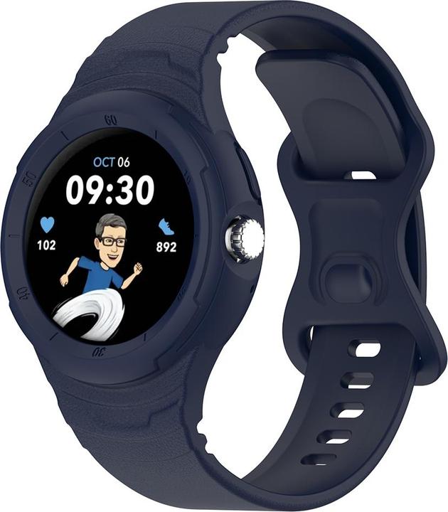 Produktbild Techsuit - Watchband (W066) - Google Pixel Watch / Watch 2 / Watch 3 41mm - Navy Blue (Silikon, Watch 2)