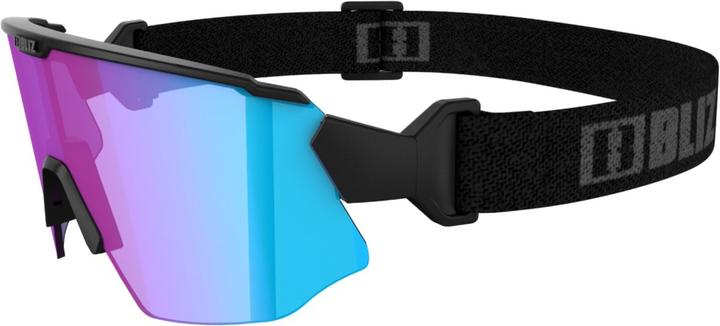 Actual product image Bliz Breeze Nano Optics Nordic Light (Matt Black, Begonia, Violet w Blue Multi, Brown w Silver Mirror)