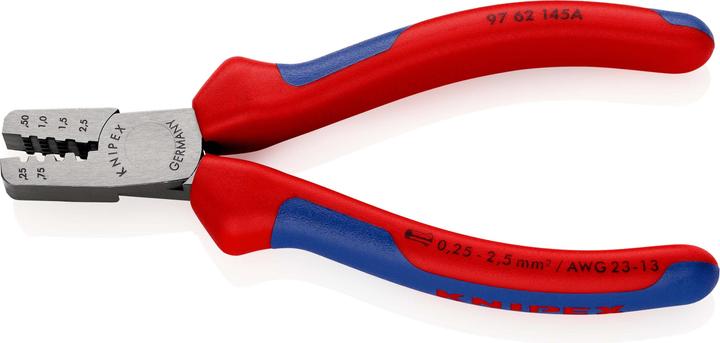 Produktbild Knipex Crimpzange für Aderendhülsen (145 mm)