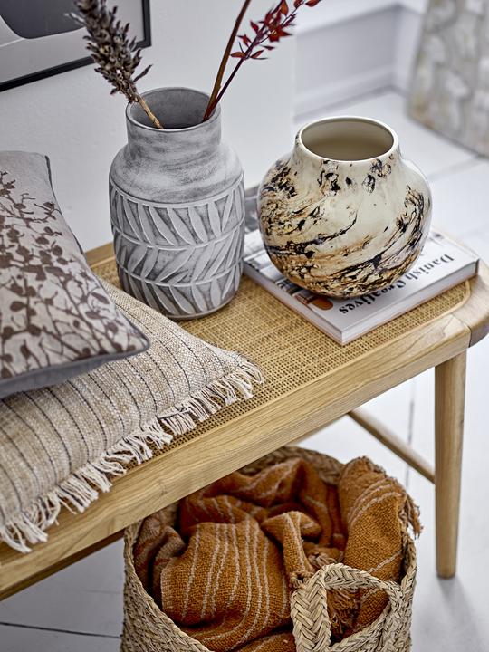 Immagine prodotto Bloomingville Cuscino Febbie, Natura, Cotone (45 x 45 cm)