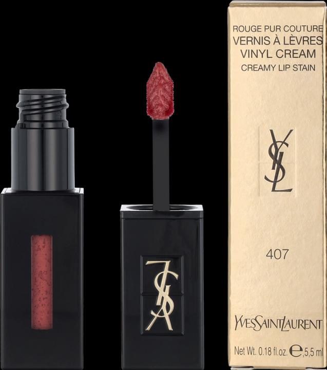 Immagine prodotto Yves Saint Laurent Vernis à Lèvres Vinyl Cream - Carmin Session 407 (Viola)
