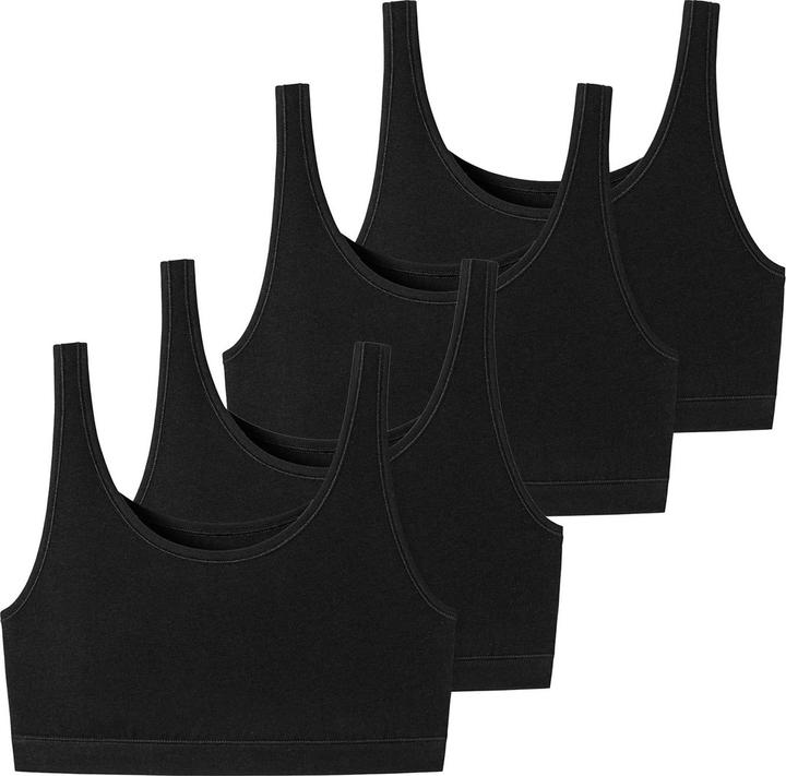 Immagine prodotto Schiesser Bustier in cotone organico 95/5 (44, confezione da 4)