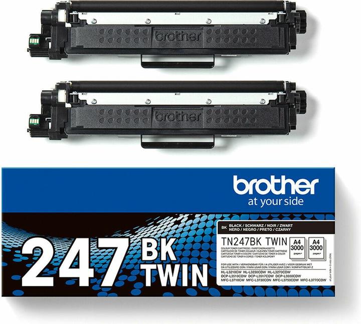 Produktbild Brother TN-247BKTWIN (BK)
