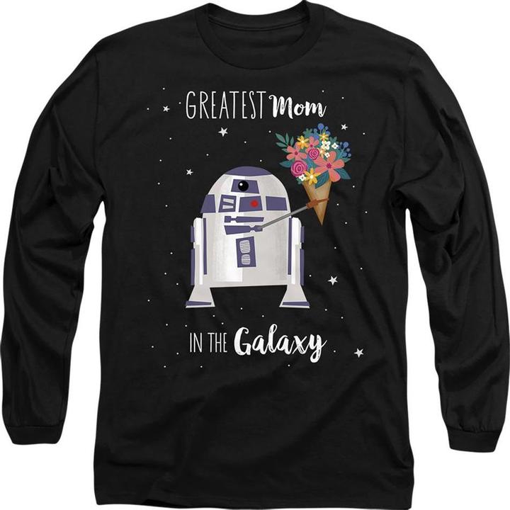 Actual product image Star Wars Unisex Adult Greatest Mom In The Galaxy Mothers Day T-Shirt (XXL)