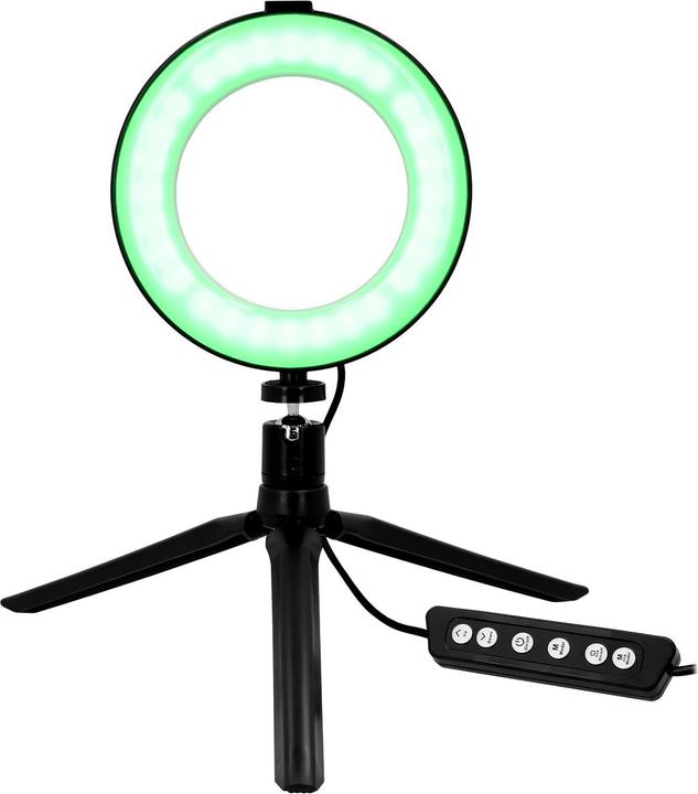 Actual product image JTI Ring light with tripod - 16 cm