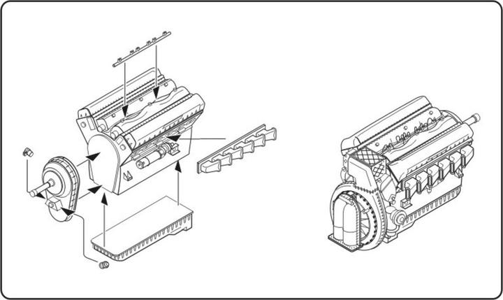 Image du produit CMK Rolls Royce Merlin série 60 Moteur britannique