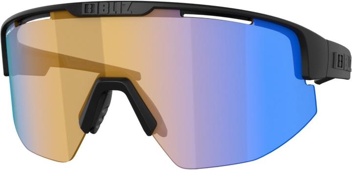 Actual product image Bliz Matrix Nano Optic Nordic Light (Matt Black, orange w blue multi)