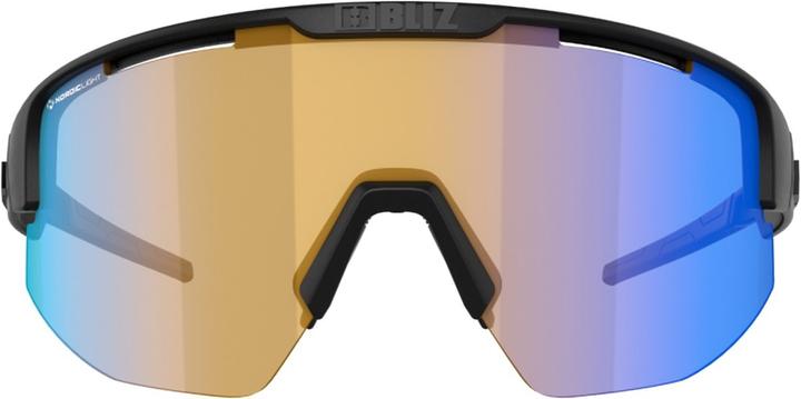 Actual product image Bliz Matrix Nano Optic Nordic Light (Matt Black, orange w blue multi)