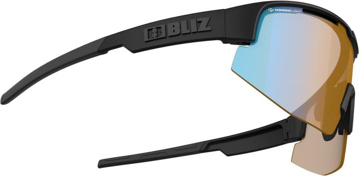 Actual product image Bliz Matrix Nano Optic Nordic Light (Matt Black, orange w blue multi)