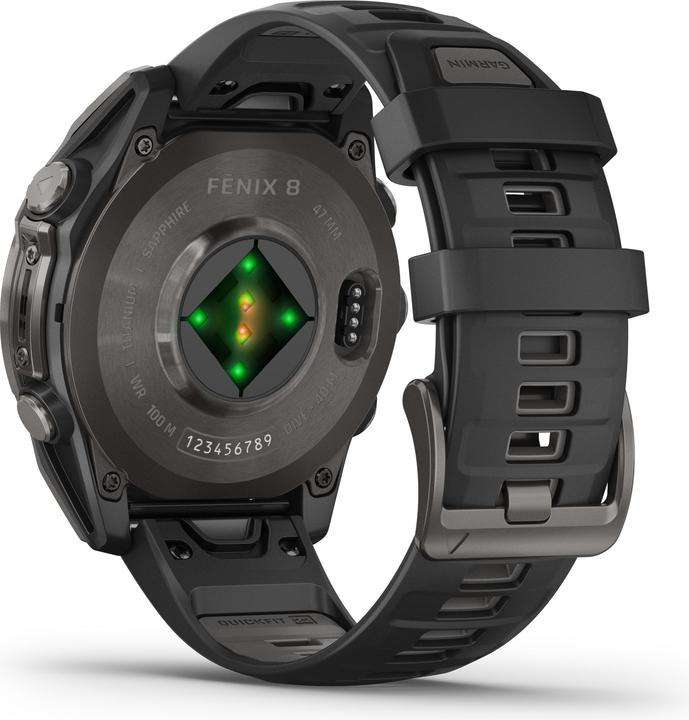 Immagine prodotto Garmin Fenix 8 AMOLED Sapphire Titan (47 mm)