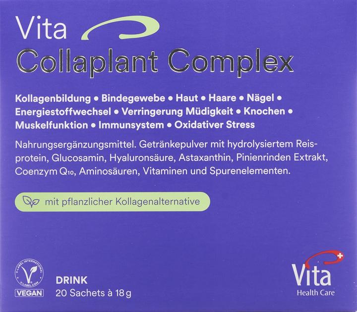 Produktbild Vita Collaplant Complex Drink Btl 20 Stk (20 Stück, Beutel, 482 g)