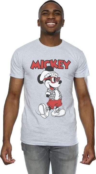 Actual product image Disney Mens Mickey Mouse Hipster T-Shirt (L)