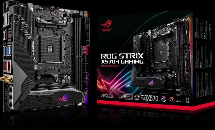 ASUS ROG Strix X570-I Jeux (AM4, AMD X570, Mini-ITX)