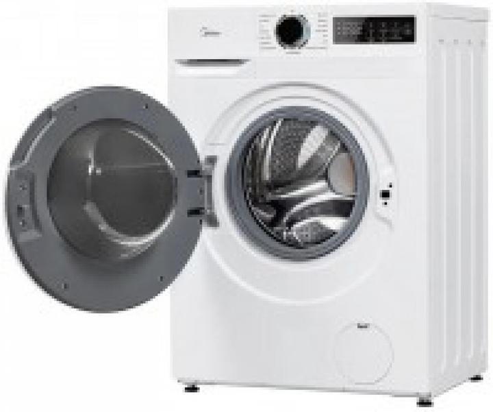 Immagine prodotto Midea MF110W80B-14A10 Frontlader Waschmaschine, 8kg, 1400 U/min (8 kg, A sinistra)