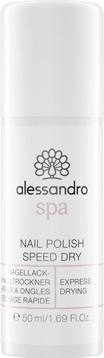 Actual product image Alessandro Nail Polish Speed Dry (Transparent, Colour paint)
