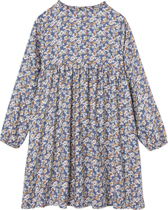 Vertbaudet Mädchen Kleid mit Knopfleiste vorn und Printmuster