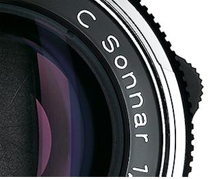 Actual product image Zeiss C Sonnar T 1.5 / 50 mm ZM (Leica M, full size)