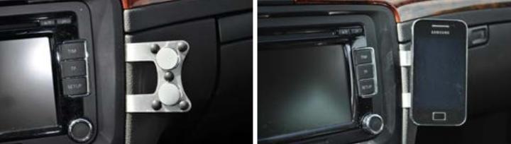 Actual product image EasyMount Classic Universal Car Mobile Phone Holder - Black