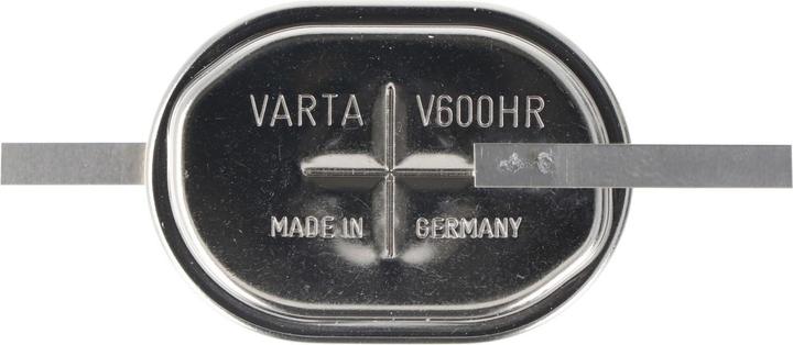 Actual product image Varta Battery V600HR with solder tag Z (1 pcs., 600 mAh, Battery + charger)